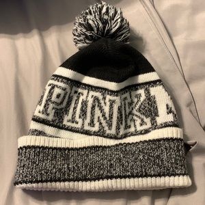 Pink VS beanie